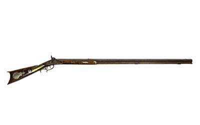 Davis Gray Flintlock Long Rifle