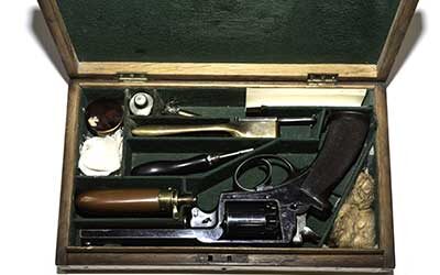 Cased Nobbs Officer’s Revolver