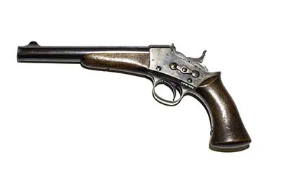 Remington Model 1867 Navy Rolling Block Pistol - C.M. Russell Digital ...